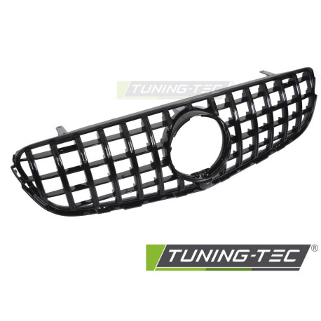 Бодикит и визуални аксесоари TUNING-TEC решетка (Sport) за MERCEDES GLC W253 15-18 HOLE (с отвор за камера), гланц черен | race-shop.bg
