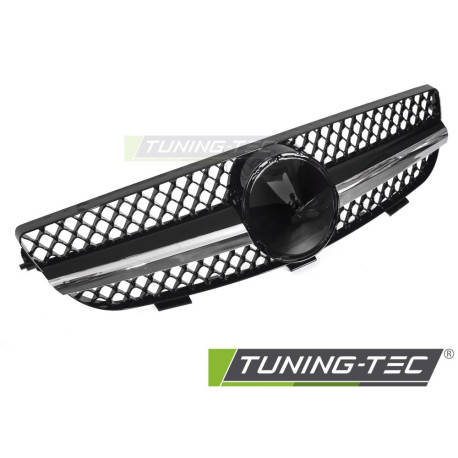 Бодикит и визуални аксесоари TUNING-TEC решетка (Sport) за MERCEDES CLK W209 03-10, черен хром | race-shop.bg