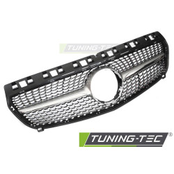 Решетка диамант за MERCEDES W176 12-15 (Сребърно хром)