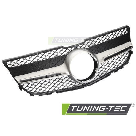 Бодикит и визуални аксесоари TUNING-TEC решетка (Sport) за MERCEDES GLK X204 13-15, сребърен хром, хром | race-shop.bg