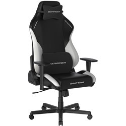 DXRacer DRIFTING Gaming Chair, Black/White