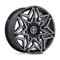 DUB DC274 ANOMALY джанти 24x9 5x115/5x120 74.1 ET15, Gloss black