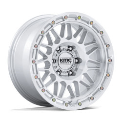 KMC KM555 ATTACK джанти 17x8.5 6x114.3 66.06 ET0, Gloss silver
