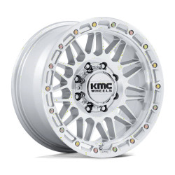 KMC KM555 ATTACK джанти 18x9 8x170 125.1 ET18, Gloss silver