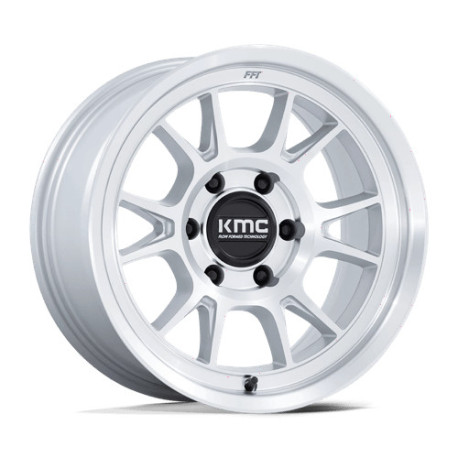 Алуминиеви джанти KMC KMC KM729 RANGE джанти 17x8.5 6x114.3 66.06 ET0, Gloss silver | race-shop.bg
