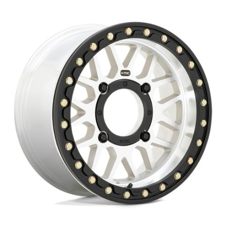 Алуминиеви джанти KMC KMC Powersports KS235 GRENADE BEADLOCK джанти 15x6 4x137 112.1 ET38, Silver | race-shop.bg