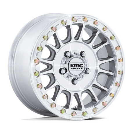 Алуминиеви джанти KMC KMC Powersports KS239 IMPACT BEADLOCK джанти 15x10 5x114.3 72.56 ET0, Silver | race-shop.bg