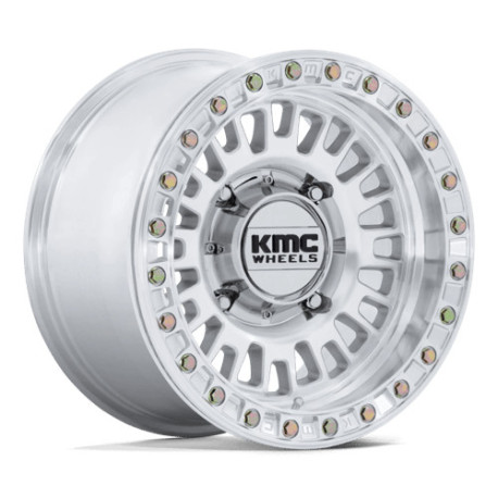Алуминиеви джанти KMC KMC Powersports KS242 AZTEC BEADLOCK джанти 15x10 4x137 96 ET0, Silver | race-shop.bg