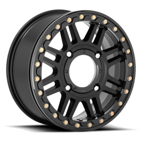 Алуминиеви джанти KMC KMC Powersports KS250 CAGE BEADLOCK джанти 15x6 4x137 112.1 ET38, Satin black | race-shop.bg