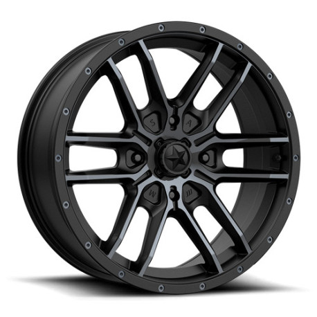 Алуминиеви джанти MSA MSA Offroad Wheels M43 FANG джанти 14x7 4x156 132 ET10, Satin black | race-shop.bg