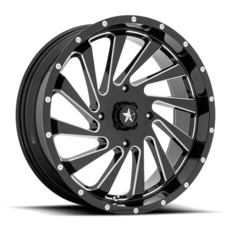 Алуминиеви джанти MSA MSA Offroad Wheels M46 BLADE джанти 20x7 4x110 86 ET0, Gloss black | race-shop.bg