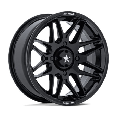 Алуминиеви джанти MSA MSA Offroad Wheels M52 RADAR джанти 14x7 5x114.3 72.56 ET10, Gloss black | race-shop.bg