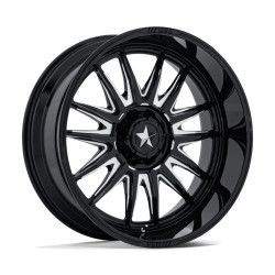 MSA Offroad Wheels M55 COMMANDER джанти 24x7 6x139.7 100.3 ET0, Gloss black