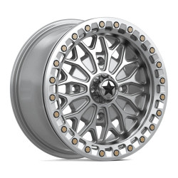 MSA Offroad Wheels MA53 BOLO BEADLOCK джанти 15x7 4x137 96 ET38, Gloss silver