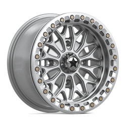 MSA Offroad Wheels MA53 BOLO BEADLOCK джанти 15x7 4x156 115.1 ET10, Gloss silver