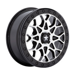 MSA Offroad Wheels M48 PORTAL BEADLOCK джанти 15x6 4x156 115.1 ET38, Gloss black