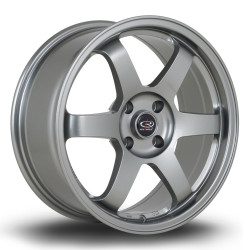 Rota Grid wheel 17X8 4X100 56,7 ET35, Steelgrey