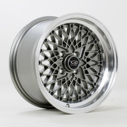 Rota OSMesh wheel 15X8 4X100 67,1 ET20, Steelgrey