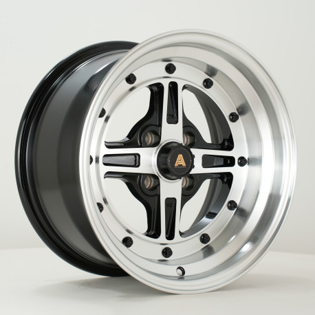 Алуминиеви джанти Autostar Autostar Kashiko wheel 15X8 4X100 73,0 ET0, Black | race-shop.bg