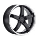 Алуминиеви джанти Petrol Petrol P1B джанти 17x8 5x114.3 76.1 ET40, Gloss black | race-shop.bg