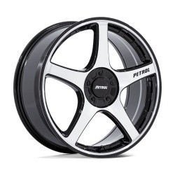 Petrol PE003 P2E джанти 18x8 5x108/5x114.3 72.56 ET40, Gloss black