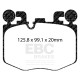 Спирачни дискове и накладки EBC Предни спирачни накладки EBC Yellowstuff Street + Track DP42522R | race-shop.bg