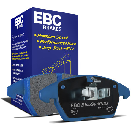 Спирачни дискове и накладки EBC Задни спирачни накладки EBC Bluestuff NDX Trackday + Race DP52047NDX | race-shop.bg