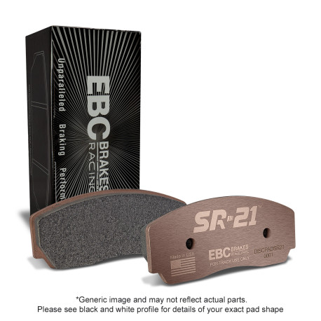 Спирачни дискове и накладки EBC Спирачни накладки EBC Racing SR21 Sintered DP8091.25SR21 | race-shop.bg