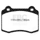 Спирачни дискове и накладки EBC Заден комплект EBC PD11KR350 - Спирачни дискове Turbo Grooved + накладки Elite Truck and SUV | race-shop.bg