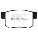 Спирачни дискове и накладки EBC Заден комплект EBC PD11KR541 - Спирачни дискове Turbo Grooved + накладки Greenstuff | race-shop.bg