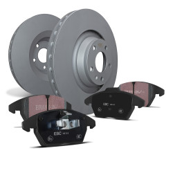 Преден комплект EBC PDKF2273 - Спирачни дискове Premium OE + накладки Ultimax OE