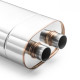1x вход / 2x изхода Гърне 70mm RM Motors | race-shop.bg