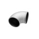 Алуминиеви колена 90° Алуминиева тръба - коляно 90°, 102mm (4"), къса | race-shop.bg