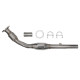 Down pipe, dump pipe Downpipe за VW Golf 1.8T 1997-2005 с кат | race-shop.bg