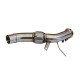 Down pipe, dump pipe RACES downpipe без катализатор за BMW E63 E64 635D, 76 mm | race-shop.bg
