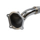 Down pipe, dump pipe RACES downpipe за Mitsubishi Lancer EVO X 2008-2015 | race-shop.bg