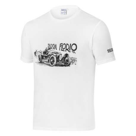 Тениски Тениска SPARCO TARGA FLORIO DESIGN, бял | race-shop.bg