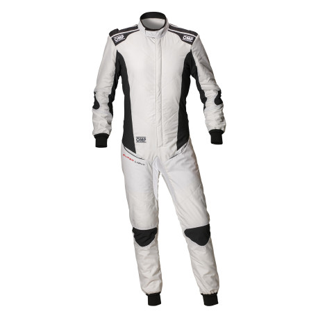 Гащеризони FIA състезателен гащеризон OMP TECNICA SuperLight, бял/антрацит | race-shop.bg