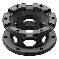 Фланец за волан OMP, дължина 40mm
