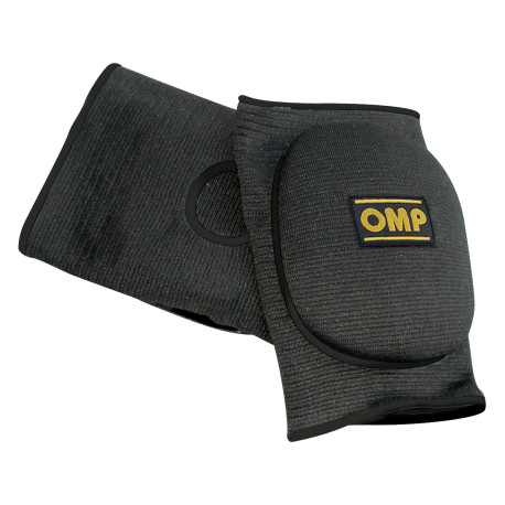 Предпазни яки за връта OMP наколенки (подплатени), черен | race-shop.bg