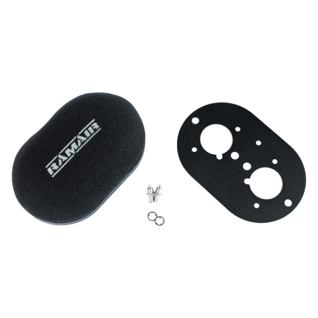 Филтри за карбуратори RAMAIR domed carb air filter with baseplate to fit Weber 40 IDF | race-shop.bg