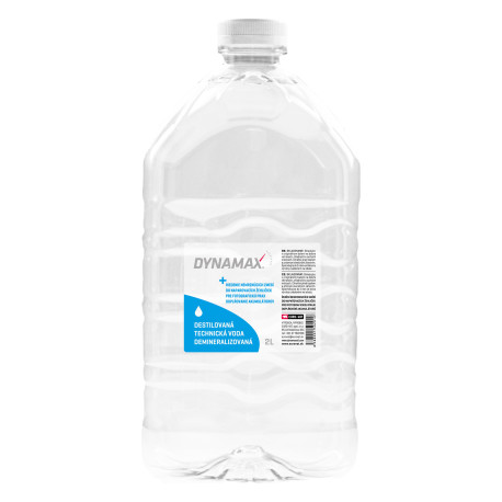 Охладителни течности DYNAMAX DEMINERALIZOVANÁ TECHNICKÁ VODA 2 L PET | race-shop.bg