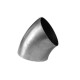 Колена от неръждаема стомана 90° Stainless steel pipe- elbow 45°, 40mm, short | race-shop.bg