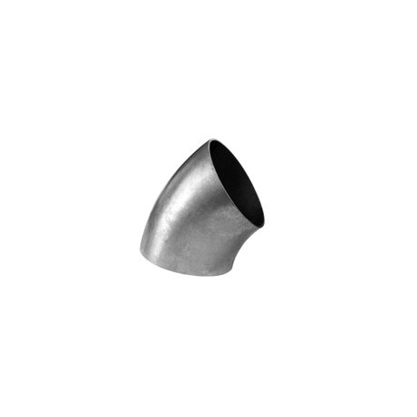 Колена от неръждаема стомана 90° Stainless steel pipe- elbow 45°, 40mm, short | race-shop.bg