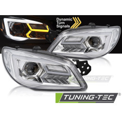 TUNING-TEC фарове (SEQ) за SUBARU IMPREZA II GD LIMOUSINE 2005-2007 (H1, без хомологация), хром