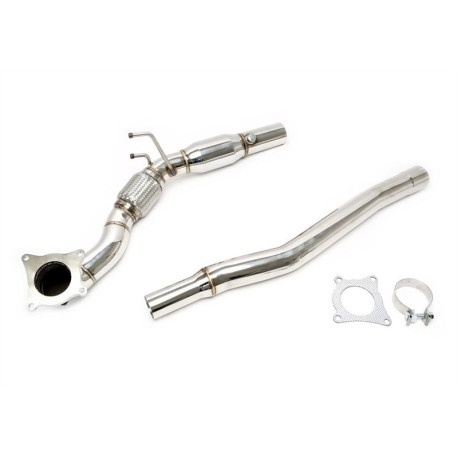 Down pipe, dump pipe TA-TECHNIX downpipe от неръждаема стомана за VW Golf VI 1K | race-shop.bg