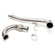 Down pipe, dump pipe TA-TECHNIX downpipe от неръждаема стомана за VW Passat 3C/B8 | race-shop.bg