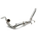 Down pipe, dump pipe TA-TECHNIX downpipe от неръждаема стомана за VW Eos 1F | race-shop.bg