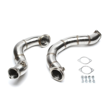 Down pipe, dump pipe TA-TECHNIX downpipe от неръждаема стомана за BMW 1er купе/кабриолет E82/E88 2007-04.2010 | race-shop.bg