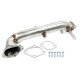 Down pipe, dump pipe TA-TECHNIX downpipe от неръждаема стомана за VW Scirocco III 13 2008-2017 | race-shop.bg